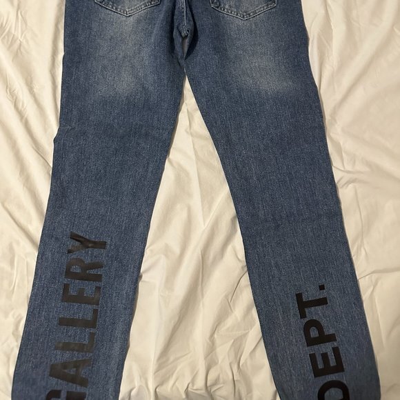 Gallery Dept Other - NWT Gallery Dept Denim Logo Jeans Blue Men’s